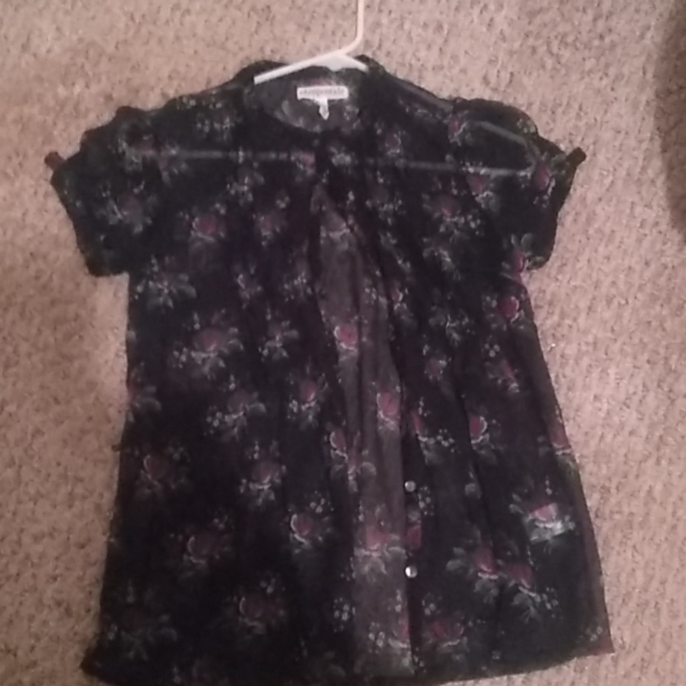 Aeropostale sheer blouse